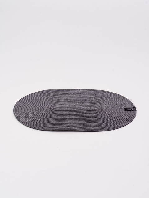 PP Oval Placemat - Gray