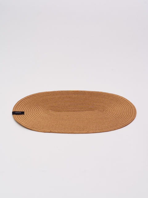 PP Oval Placemat - Camel