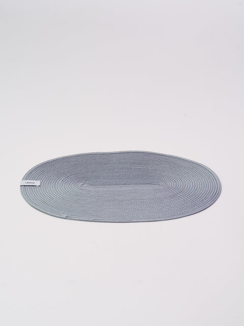 PP Oval Placemat - Light Blue