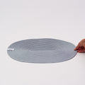 PP Oval Placemat - Light Blue