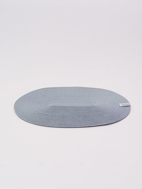 PP Oval Placemat - Light Blue