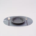 PP Oval Placemat - Light Blue