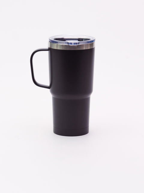 Tumbler with Lid & Handle - Charcoal