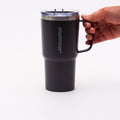 Tumbler with Lid & Handle - Charcoal