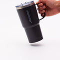 Tumbler with Lid & Handle - Charcoal
