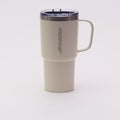 Tumbler with Lid & Handle - Ivory