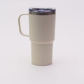 Tumbler with Lid & Handle - Ivory