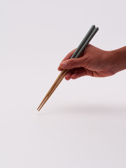 Octagon Two-Tone Chopsticks - Green