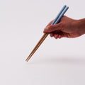 Octagon Two-Tone Chopsticks - Blue
