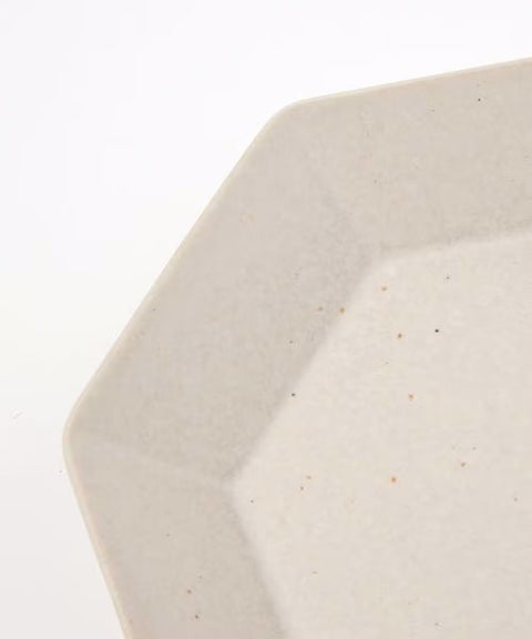 Mino Ware Octagon Oval Plate Large