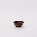 Mino Ware Oval Chrysanthemum Small Bowl Gold & Silver - Gold