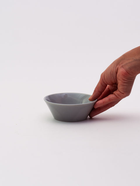 Mino Ware Gloss Bowl Small - Gray