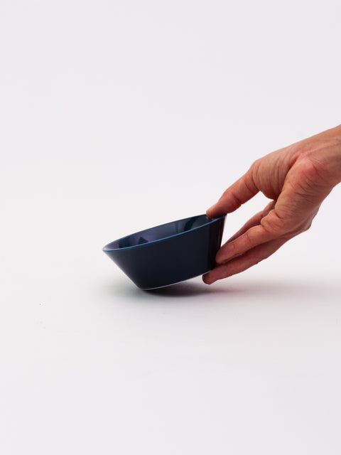 Mino Ware Gloss Bowl Small - Navy