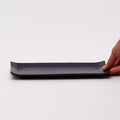 Square Sanma Long Plate - Black