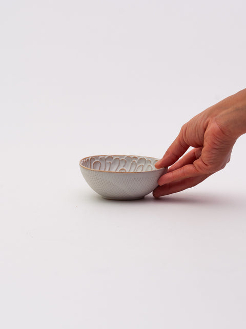 Houka Oval Bowl Extra Small - Ivory