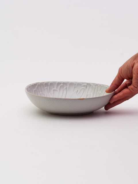Houka Oval Bowl Medium - Ivory