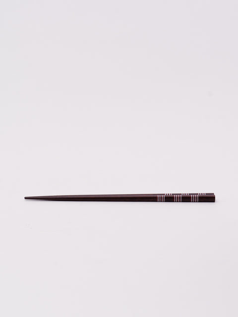 Thread-Wrapped Square Chopsticks - Red