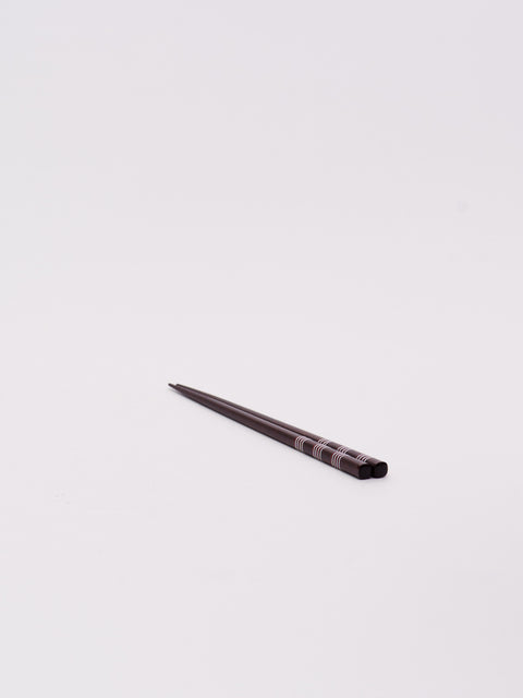 Thread-Wrapped Square Chopsticks - Red