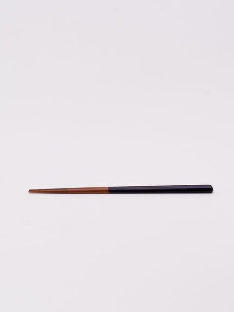 Glossy Triangular Chopsticks - Black