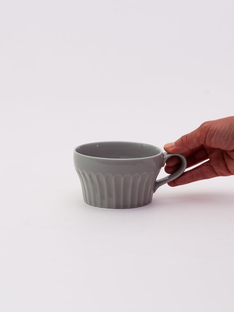 Sogi Gloss Soup Mug - Light Gray