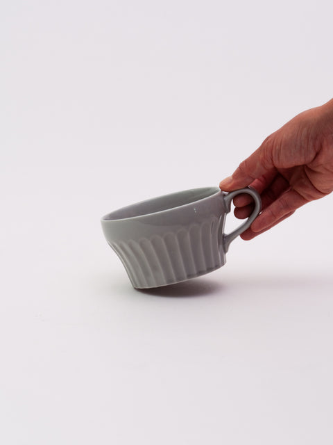 Sogi Gloss Soup Mug - Light Gray