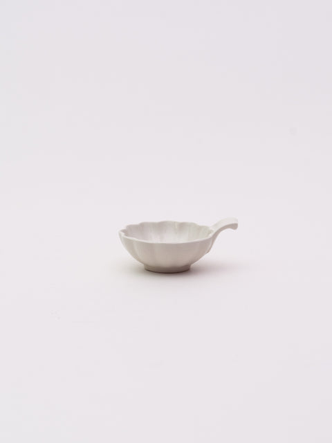 Chrysanthemum Crackle-Glaze Small Bowl - White