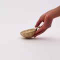 Chrysanthemum Crackle-Glaze Small Bowl - Yellow
