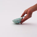 Chrysanthemum Crackle-Glaze Small Bowl - Blue