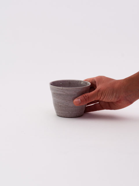 Brush-Painted Soba Cup - Pink