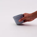 Brush-Painted Soba Cup - Blue