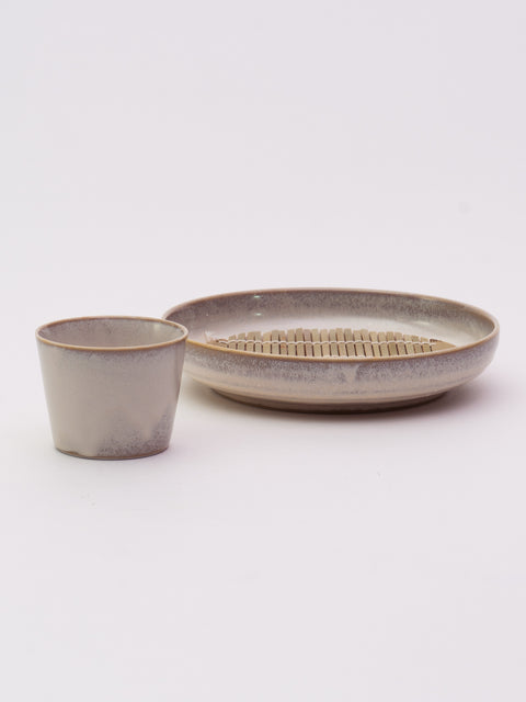 Soba Plate - Ivory