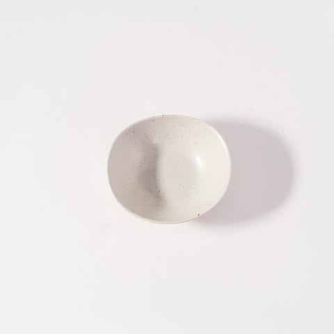 Organic Bowl Mini in Sand, top view