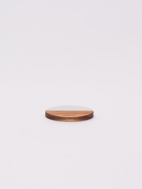 Two-Tone Coaster - White