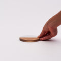 Two-Tone Coaster - White