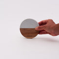 Two-Tone Coaster - White