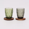 Two-Tone Coaster - White