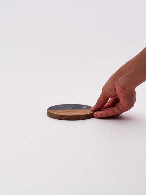 Two-Tone Coaster - Black