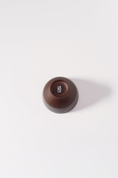 Smoky-Resin Soup Bowls Smoky Black