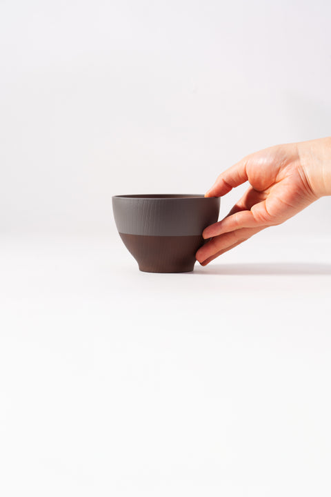 Smoky-Resin Soup Bowls Smoky Black