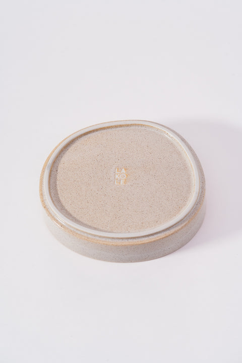 Mino Ware Stackable Distorted Deep Plate Small