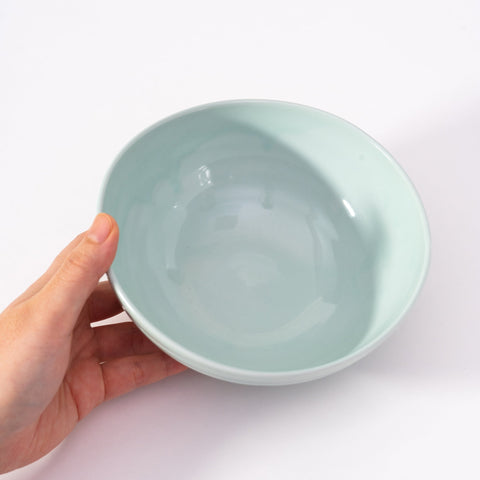 Mino Ware Oval Bowl Large