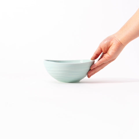 Mino Ware Oval Bowl Large