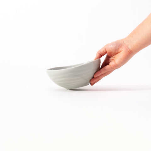 Mino Ware Oval Bowl Large