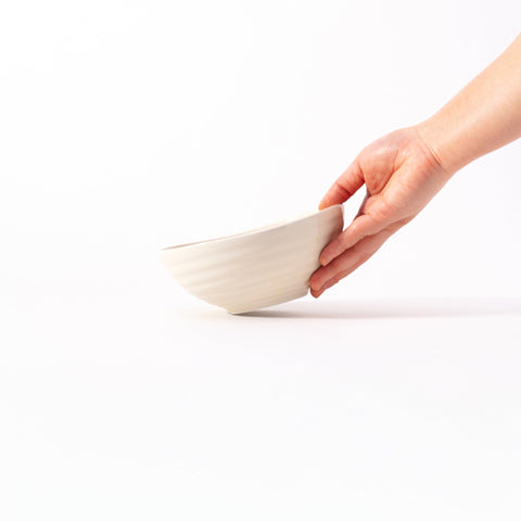 Mino Ware Oval Bowl Large