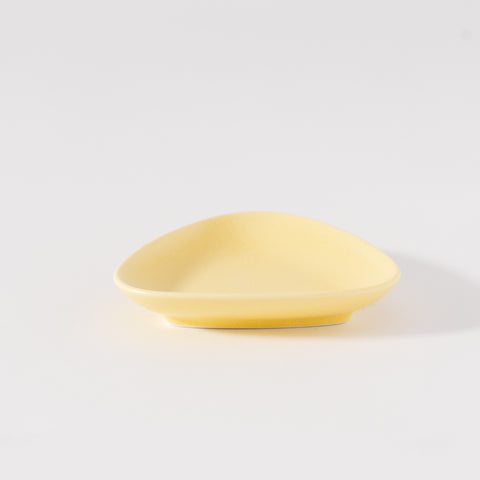 Mino Ware "Obanzai" Mini Plate Yellow