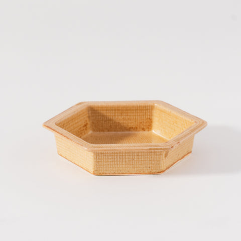 Kayame Pattern Hexagon Plate Small