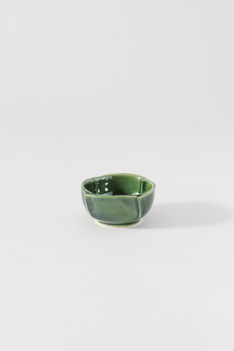 Mino Ware Budding Flower Gloss Mini Bowl