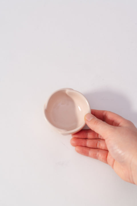 Mino Ware Budding Flower Gloss Mini Bowl