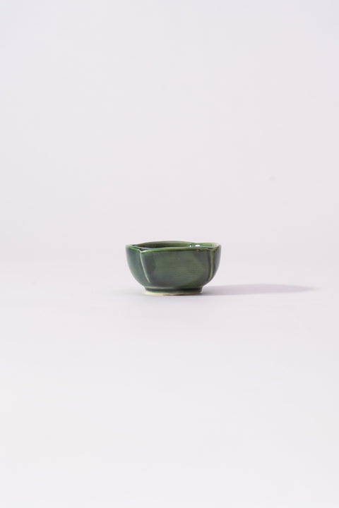 Mino Ware Budding Flower Gloss Mini Bowl