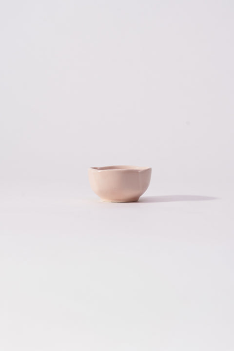 Mino Ware Budding Flower Gloss Mini Bowl